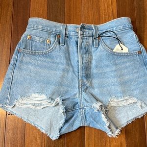 Levi’s button fly cutoff shorts